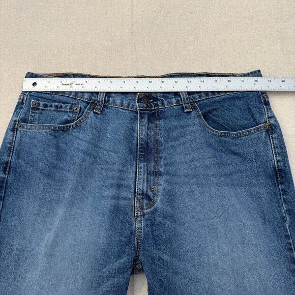 Levi’s 505 Regular Fit Jeans | Men’s 38x29 | Dark Wash - Picture 9 of 15